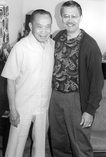 Frank with Randy Perez