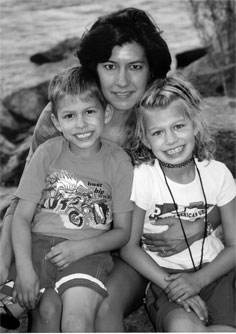 Cindy and kids 2002