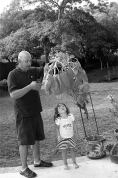 Papa and Morgen, 08-04-08
