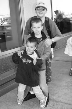 Alex, Austin, Jared, 2006