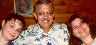 Becky, Uncle Randy and Sharon